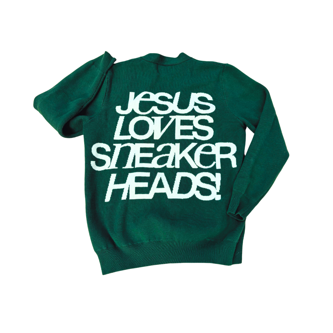 JLSH Cardigan - Hunter Green