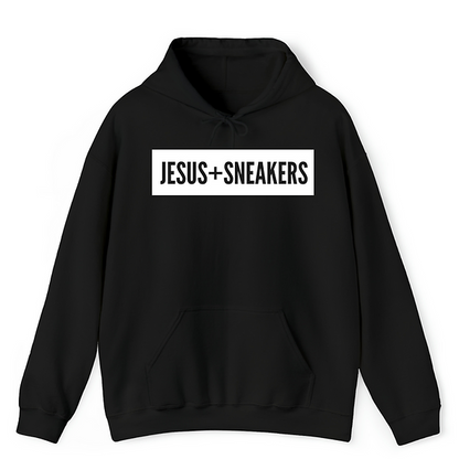 Jesus + Sneakers Hoodie - Black