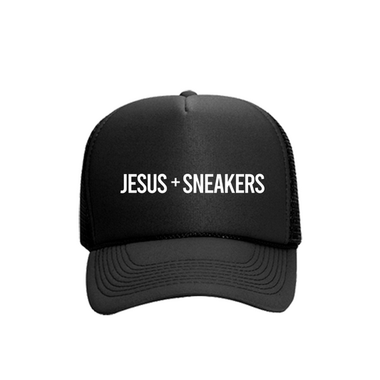 J+S Trucker Hat - Black