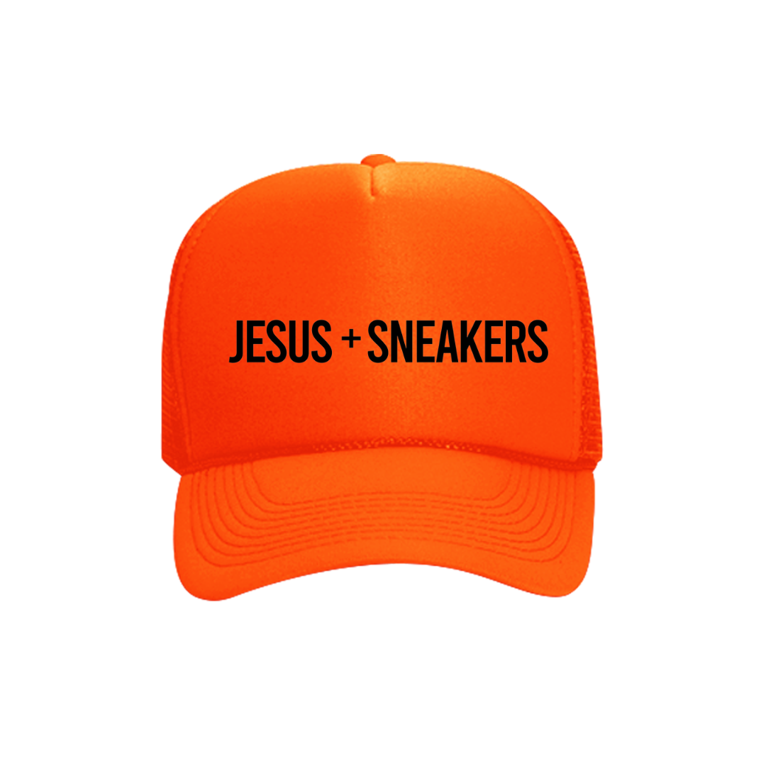 J+S Trucker Hat - Orange