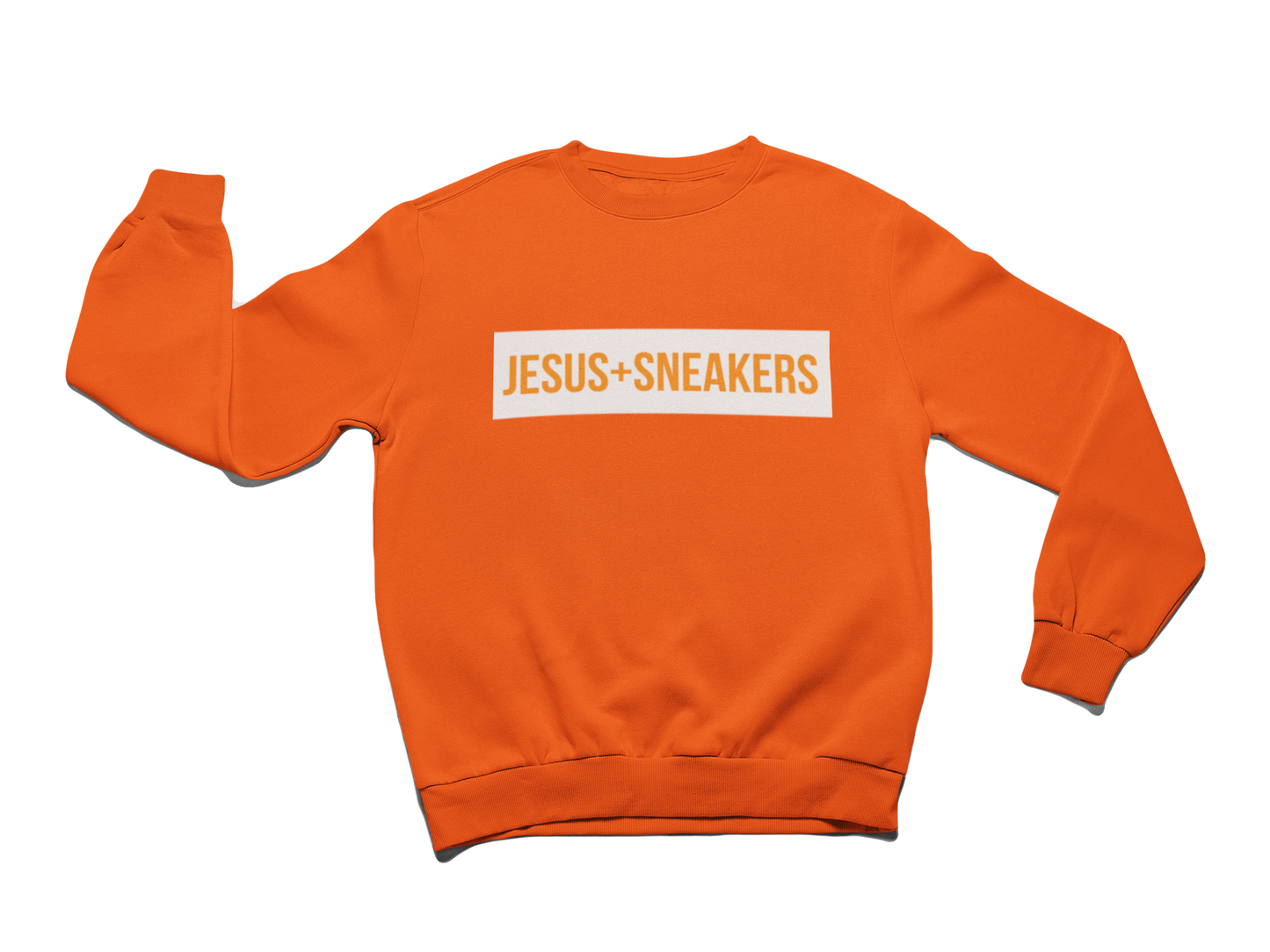 Jesus+Sneakers - Orange