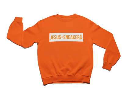 Jesus+Sneakers - Orange